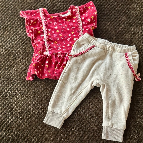 Oshkosh Carters Just Lizzy Coord Set 2pc Outfits Bundle Girl 12 18 Mo Cozy Warm - Picture 11 of 16
